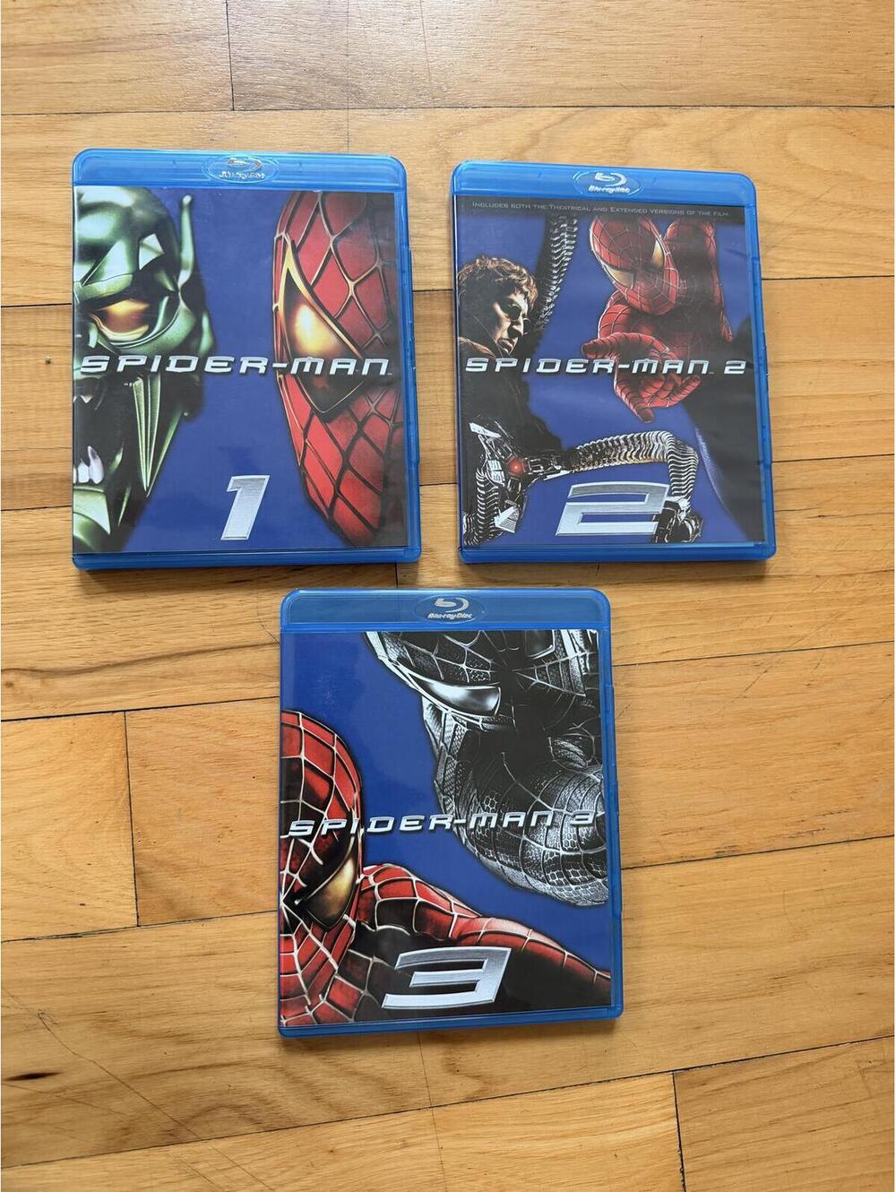 Spider-Man Movies 1-3 DVD